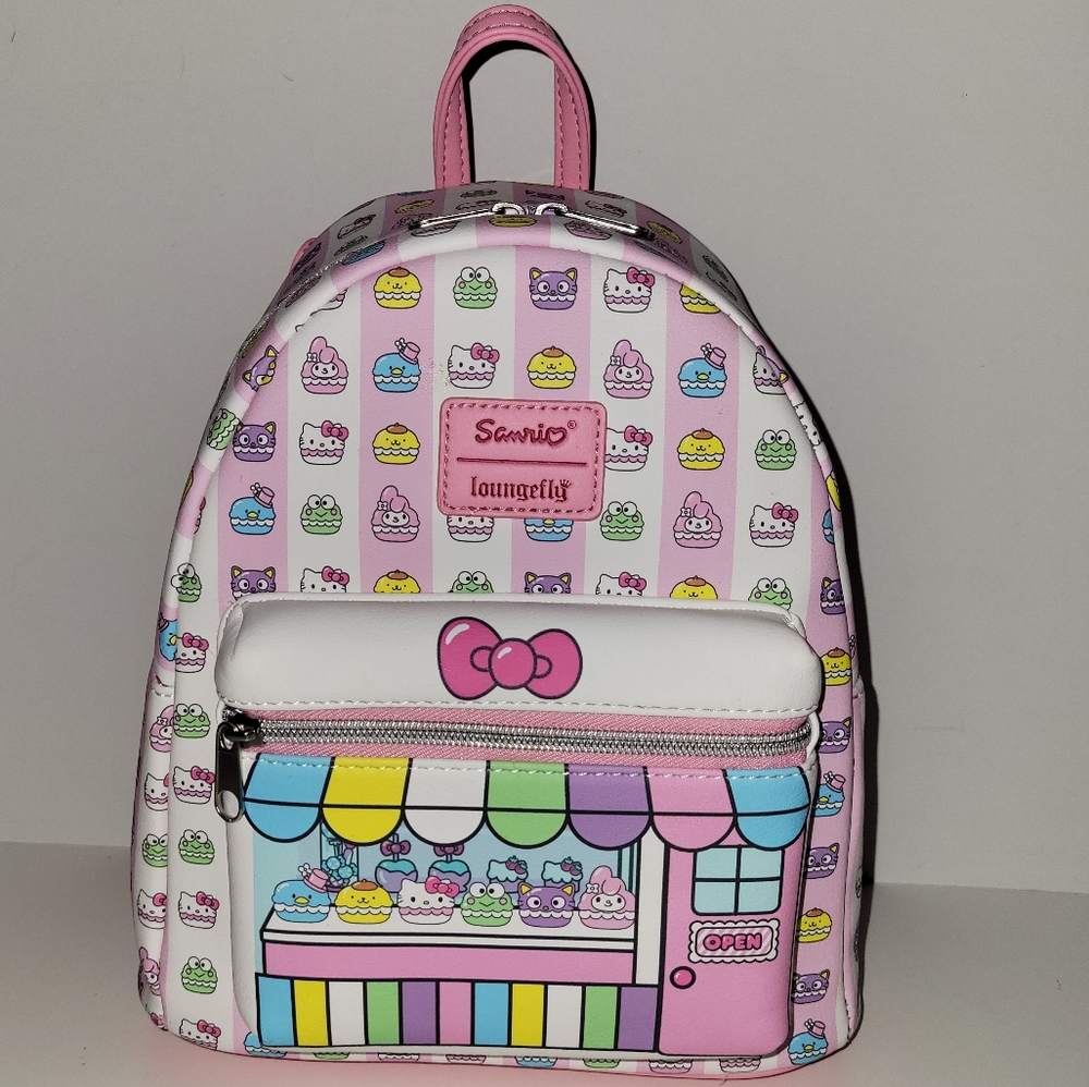 Loungefly Hello Kitty Macaron Mini Backpack - Picture 4 of 8